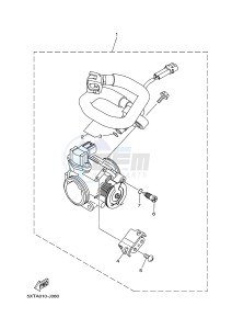 XT250 XT250D SEROW (1YB3) drawing INTAKE 2