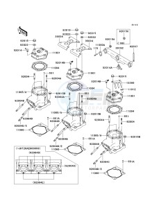 JH 1200 A [ULTRA 150] (A1-A4) [ULTRA 150] drawing CYLINDER HEAD_CYLINDER