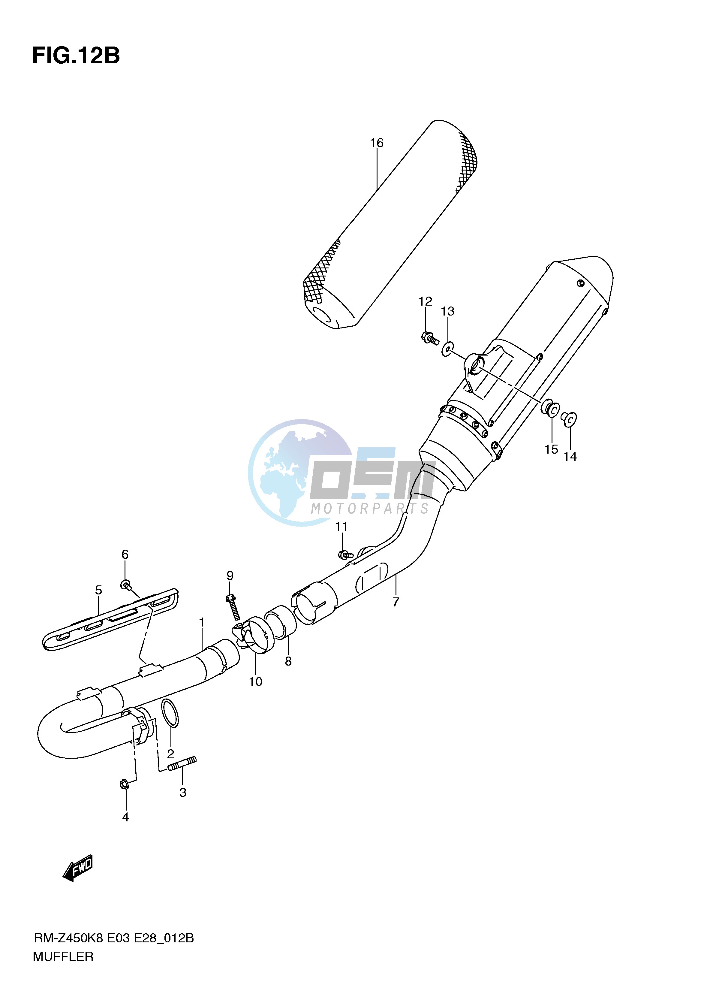 MUFFLER (RM-Z450L1)