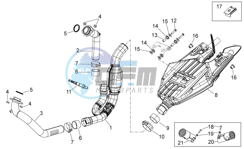 Exhaust unit