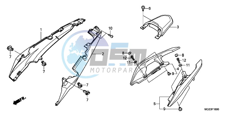 SEAT COWL