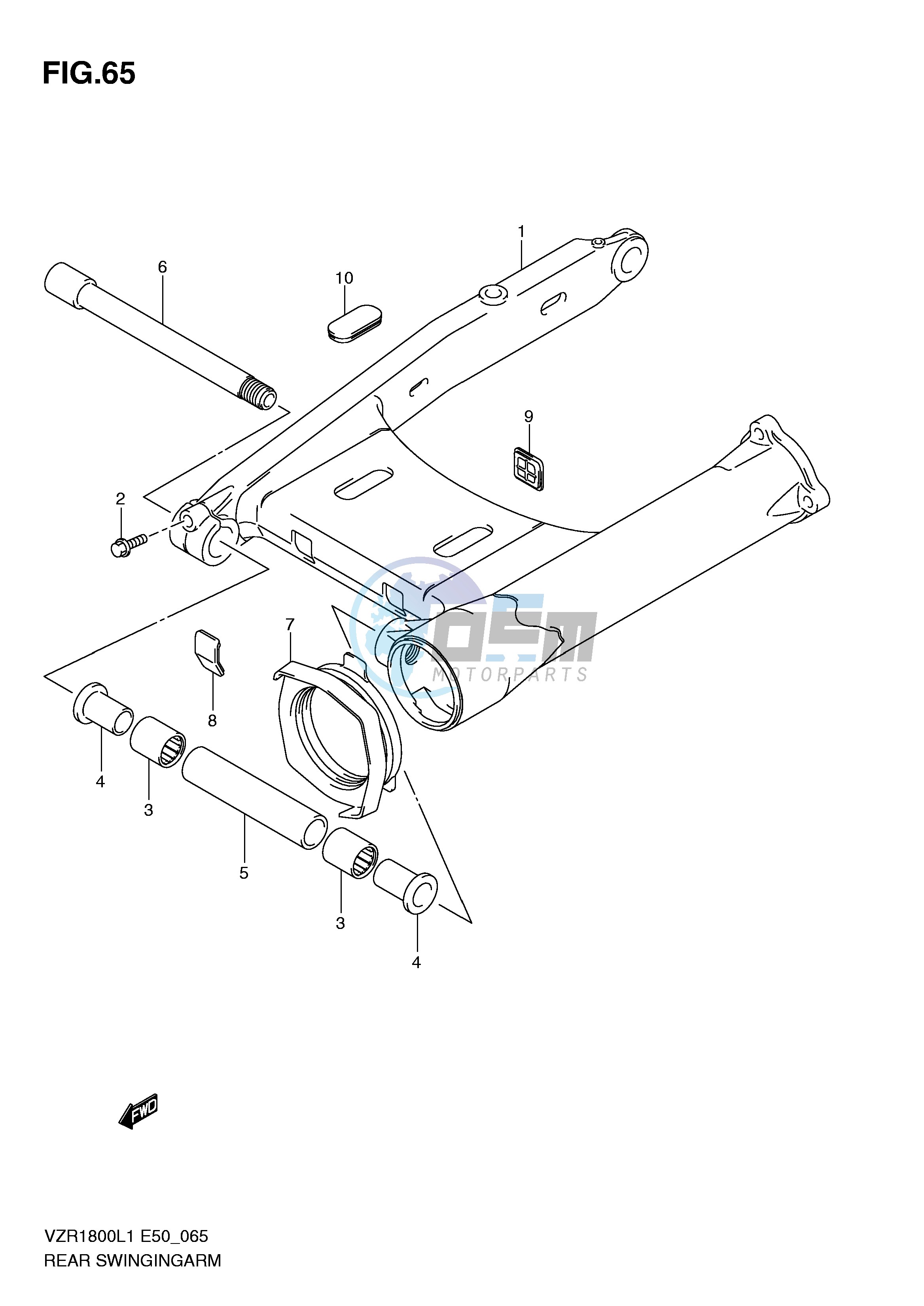 REAR SWINGING ARM