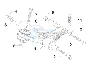 PRIMAVERA 50 4T-3VS E4 (EMEA) drawing Swinging arm