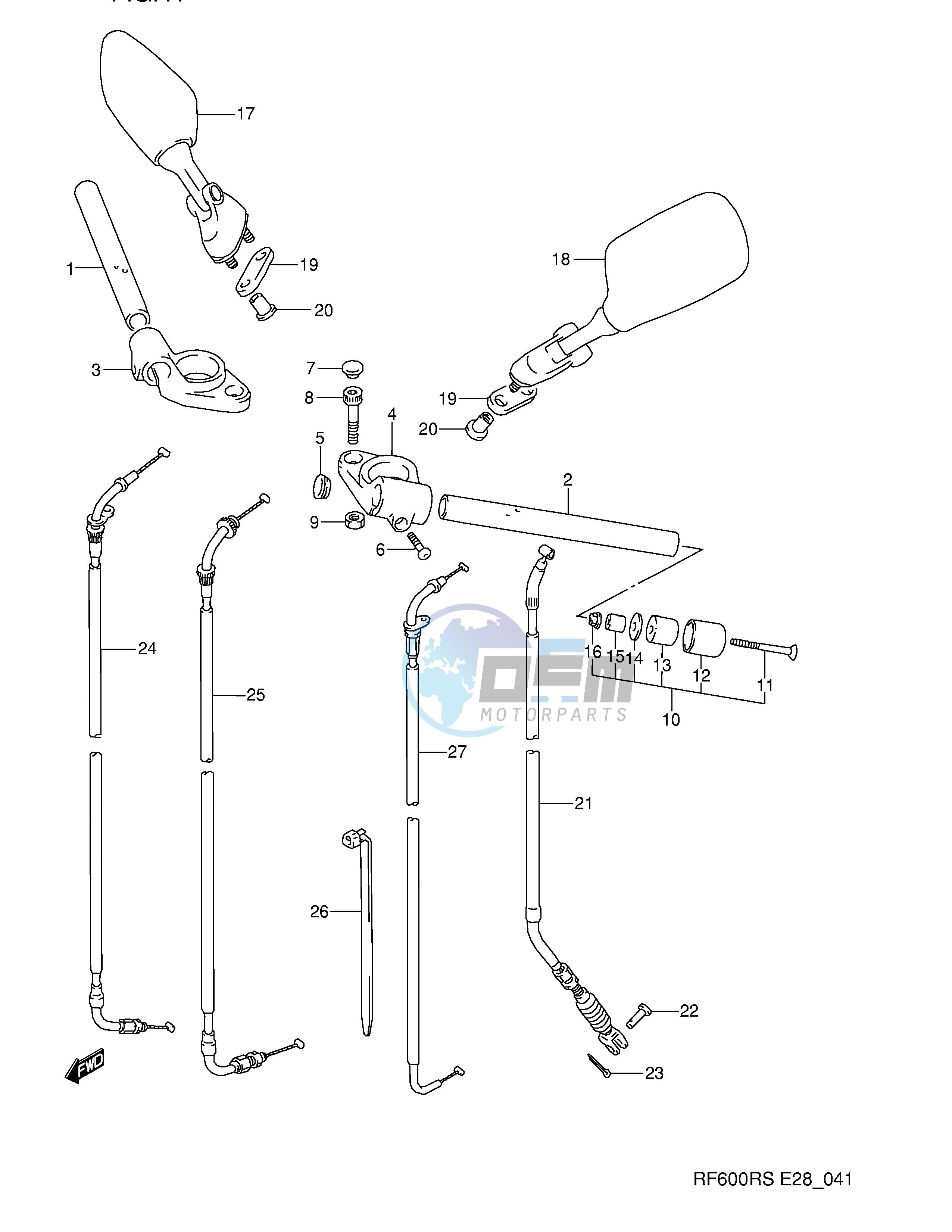 HANDLE BAR (MODEL P)