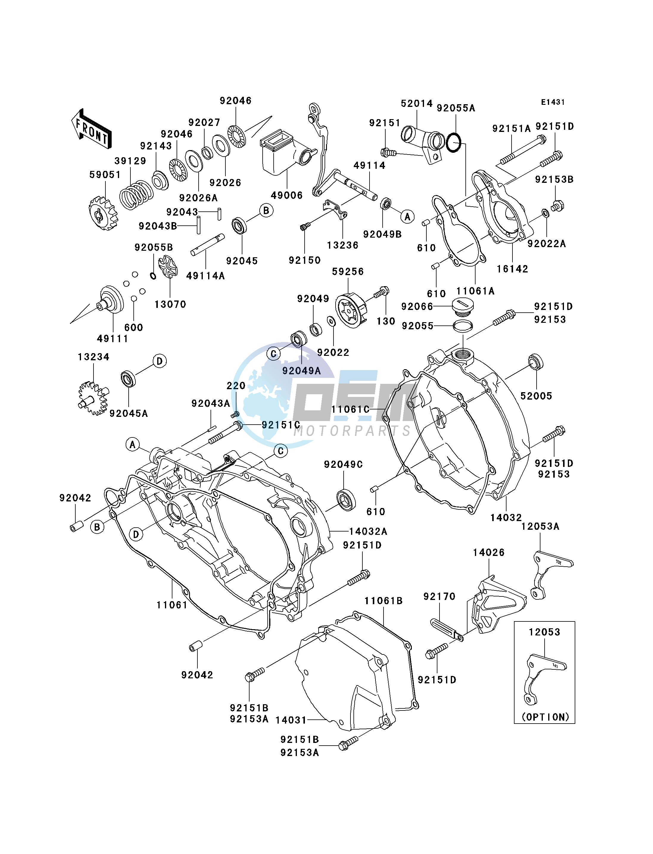 ENGINE COVER-- S- -