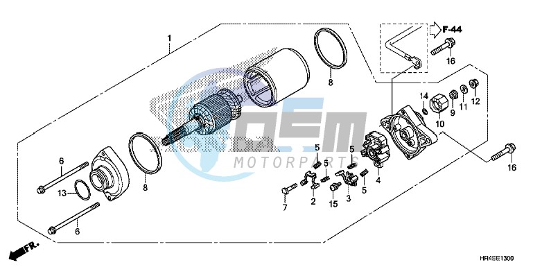 STARTER MOTOR