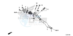 NC750JF Vultus - NC750J Europe Direct - (ED) drawing THERMOSTAT