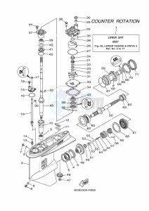 FL200FETX drawing PROPELLER-HOUSING-AND-TRANSMISSION-3