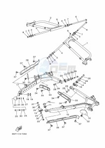 YXZ1000ETS YXZ10YESKL (B5H6) drawing REAR ARM