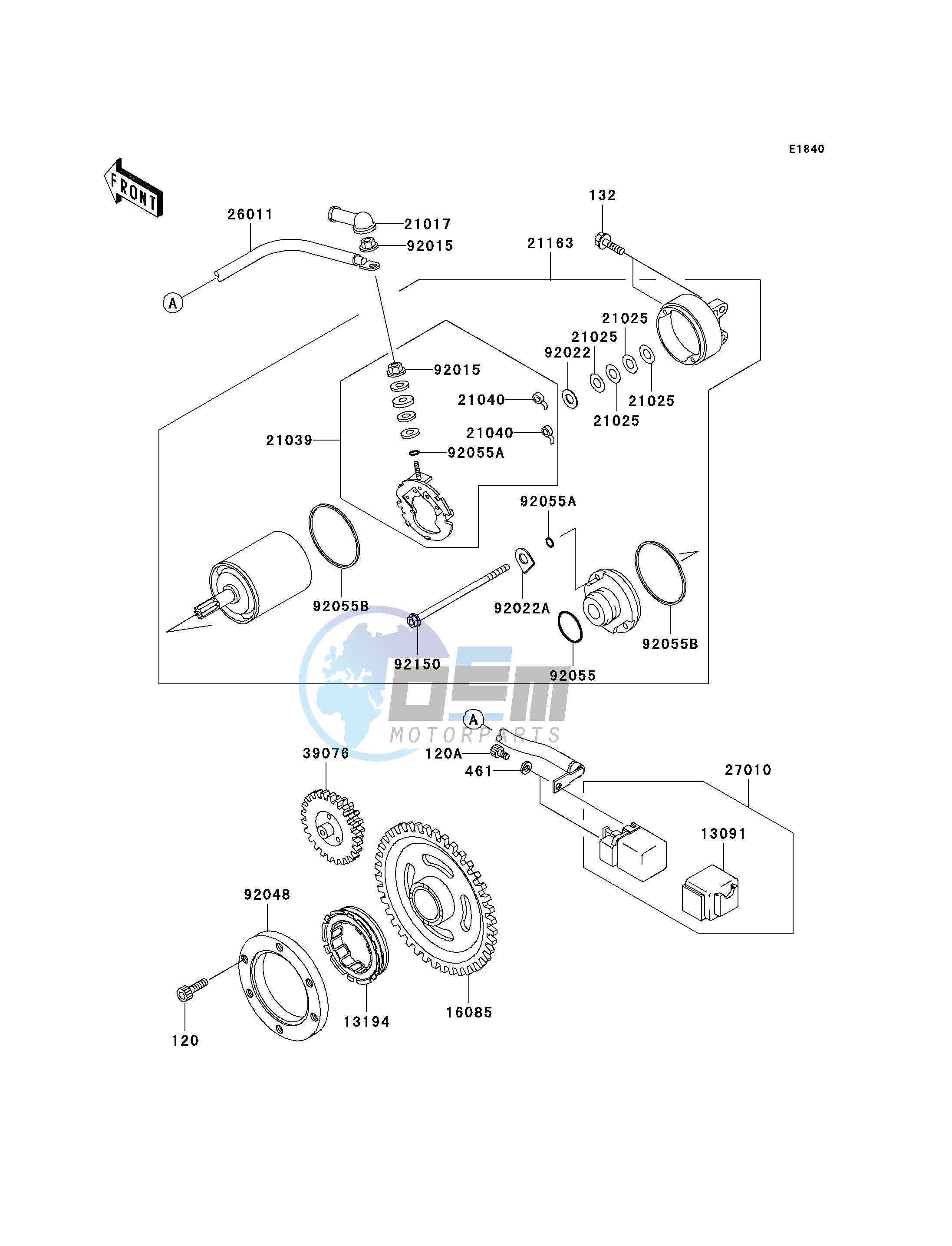 STARTER MOTOR