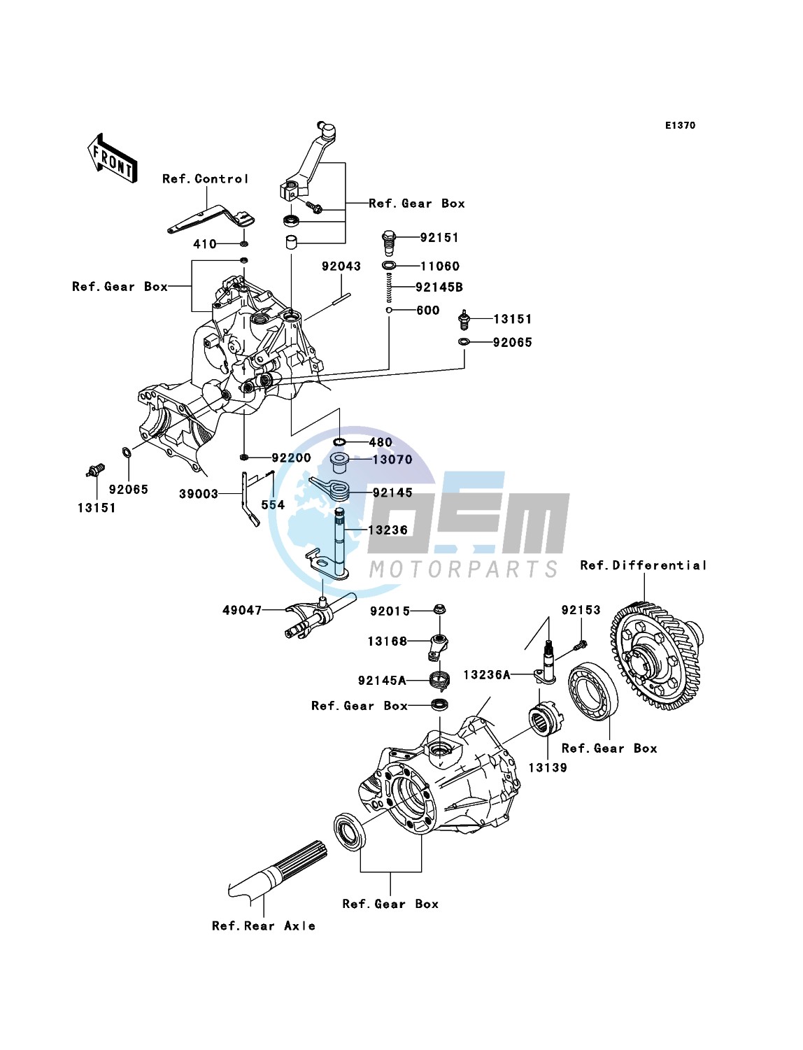 Gear Change Mechanism