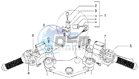 Electrical device-key operated switch