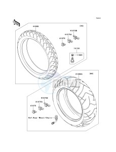 VN 2000 H [VULCAN 2000 CLASSIC] (8F-9F) 0H9F drawing TIRES