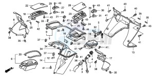 FJS600D 400 SILVER WING drawing INNER BOX