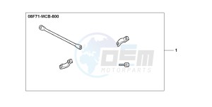 XL1000V VARADERO drawing HANDLE BRIDGE