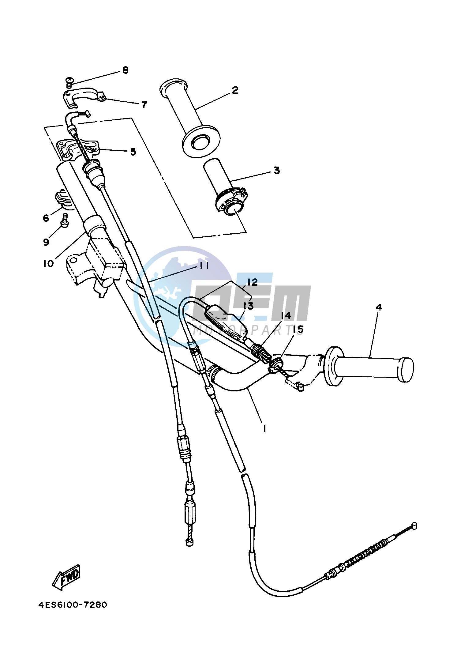 STEERING HANDLE & CABLE