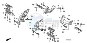 CB1300A9 France - (F / ABS CMF MME TWO) drawing STEP