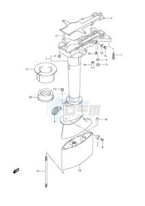 DF 4 drawing Drive Shaft Housing