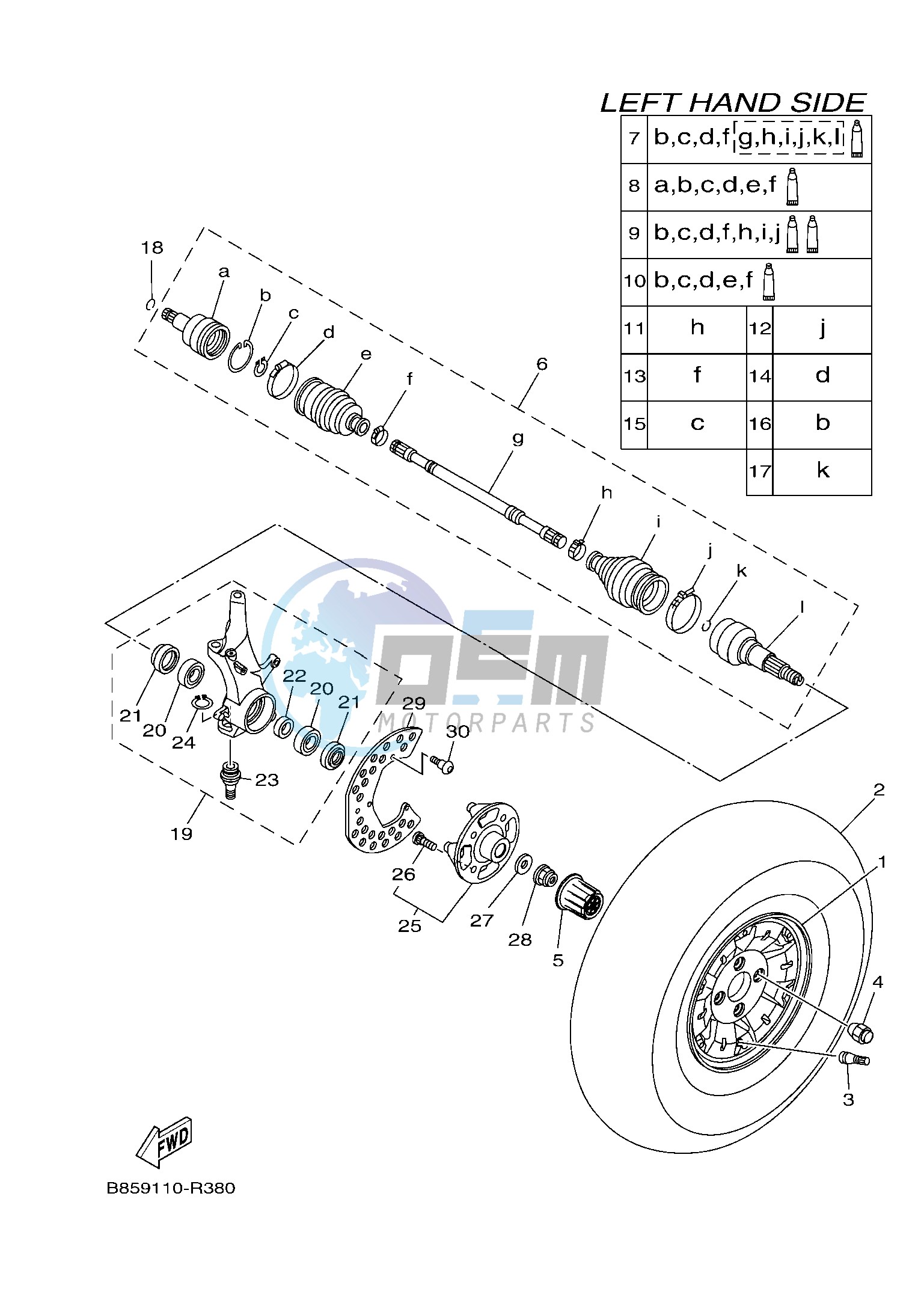 FRONT WHEEL