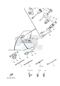 YXM700E YXM70VPHJ VIKING EPS HUNTER (B5FA) drawing ELECTRICAL 2