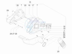 S 150 4T ie E3 Vietnam - Indonesia drawing Air filter