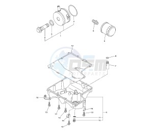 YZF R6 600 drawing OIL CLEANER