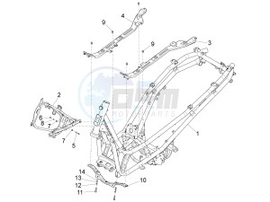 X10 350 4t 4v ie e3 drawing Frame bodywork