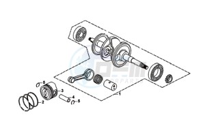 SYMPHONY ST 125 (L8) EU drawing CRANKSHAFT