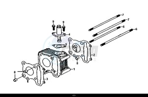 SYMPHONY ST 50 (25 KM/H) (XB05W4-NL) (E4) (L7-M0) drawing CYLINDER