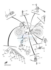 XJ6N 600 XJ6-N (NAKED) (20SR 20SU) drawing ELECTRICAL 1