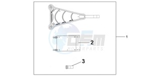 CBR1000RAA UK - (E / ABS HRC MKH) drawing TANK BAG