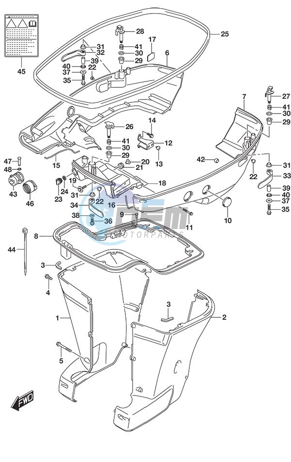 Side Cover w/Transom (X or XX)