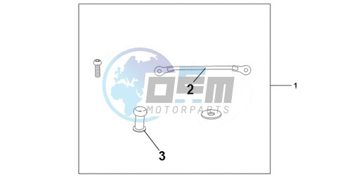 TANK BAG ATT KIT