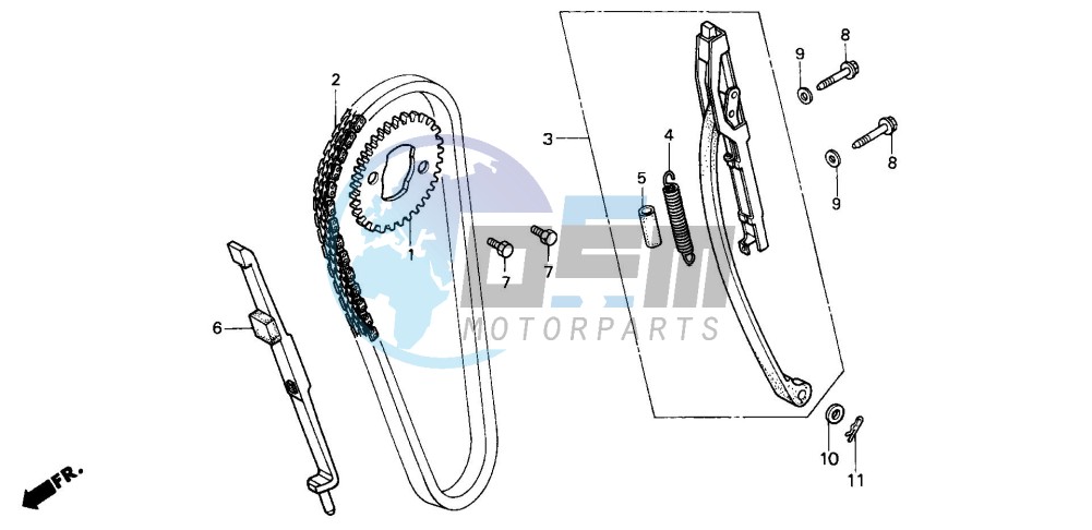 CAM CHAIN/TENSIONER