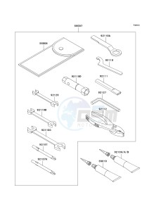 BN 125 A [ELIMINATOR 125] (A6F-A9F) A9F drawing OWNERS TOOLS