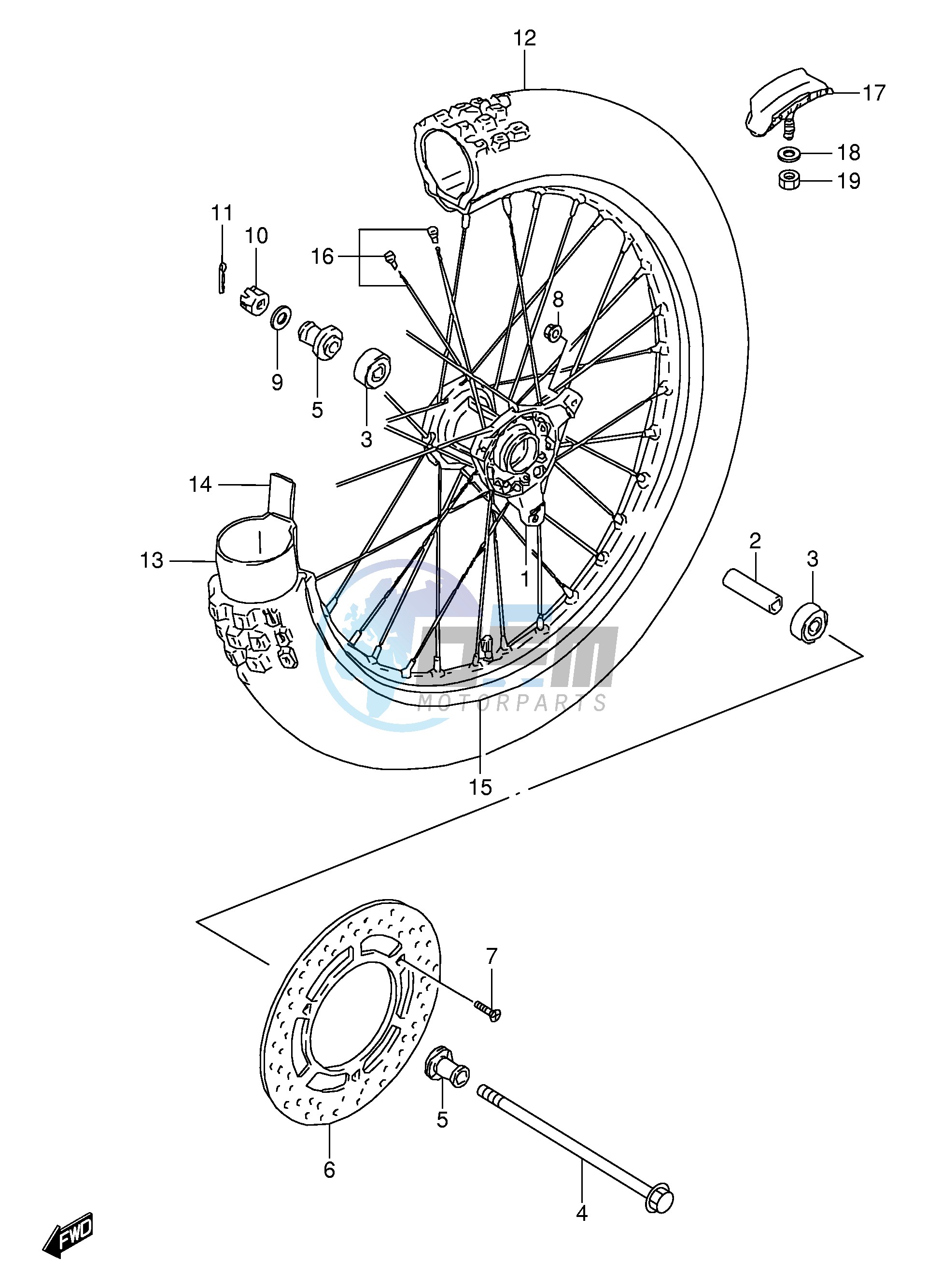 FRONT WHEEL