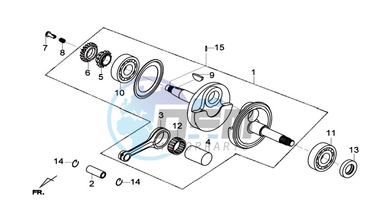 CRANKSHAFT / PISTON / PISTON RING