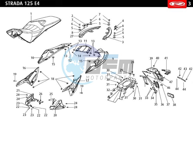 REAR PLASTICS - COVERS