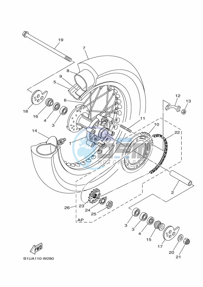 REAR WHEEL