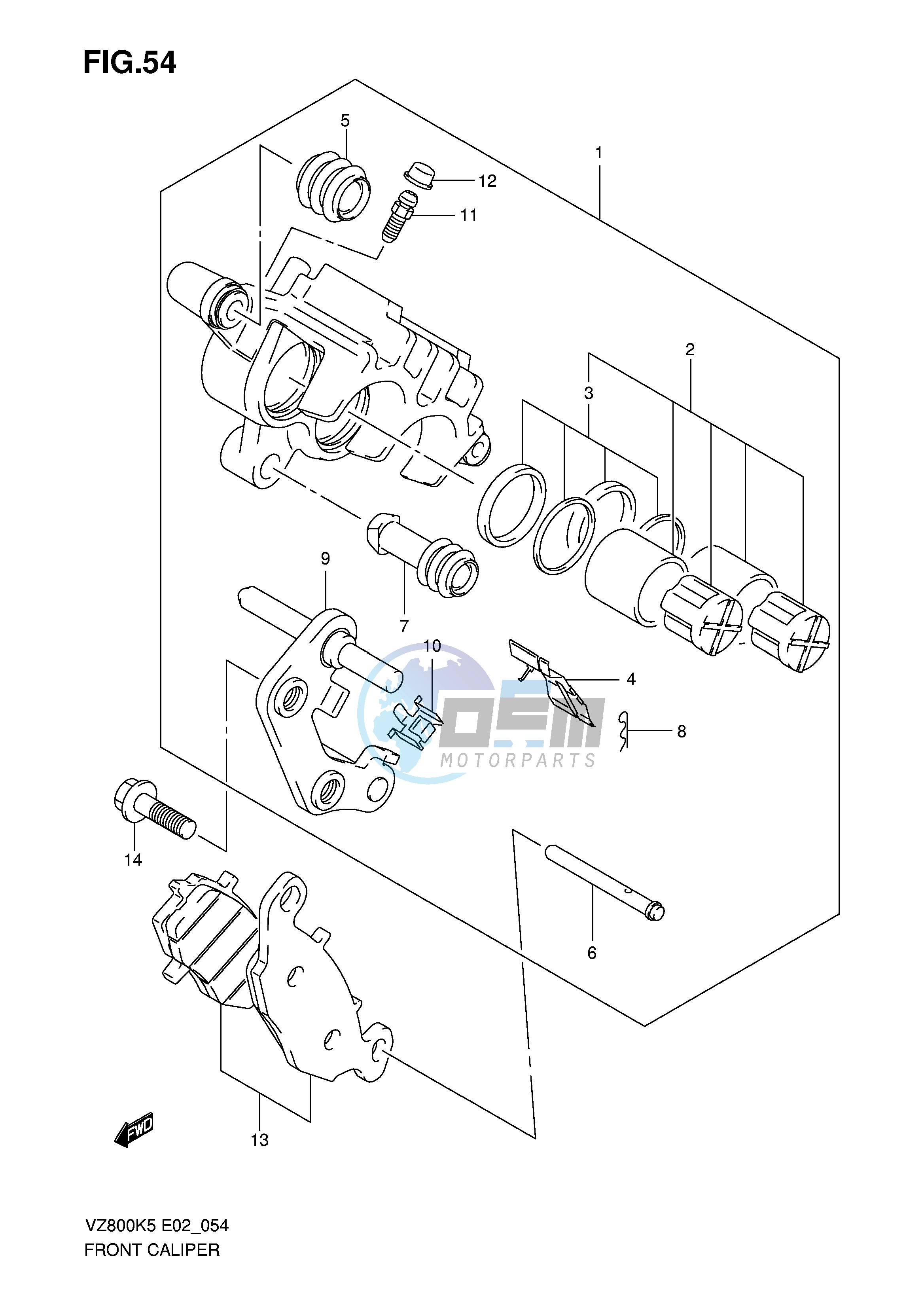 FRONT CALIPER