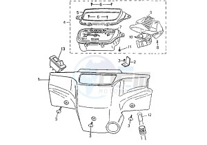 ST RAPIDO - 50 cc drawing METER