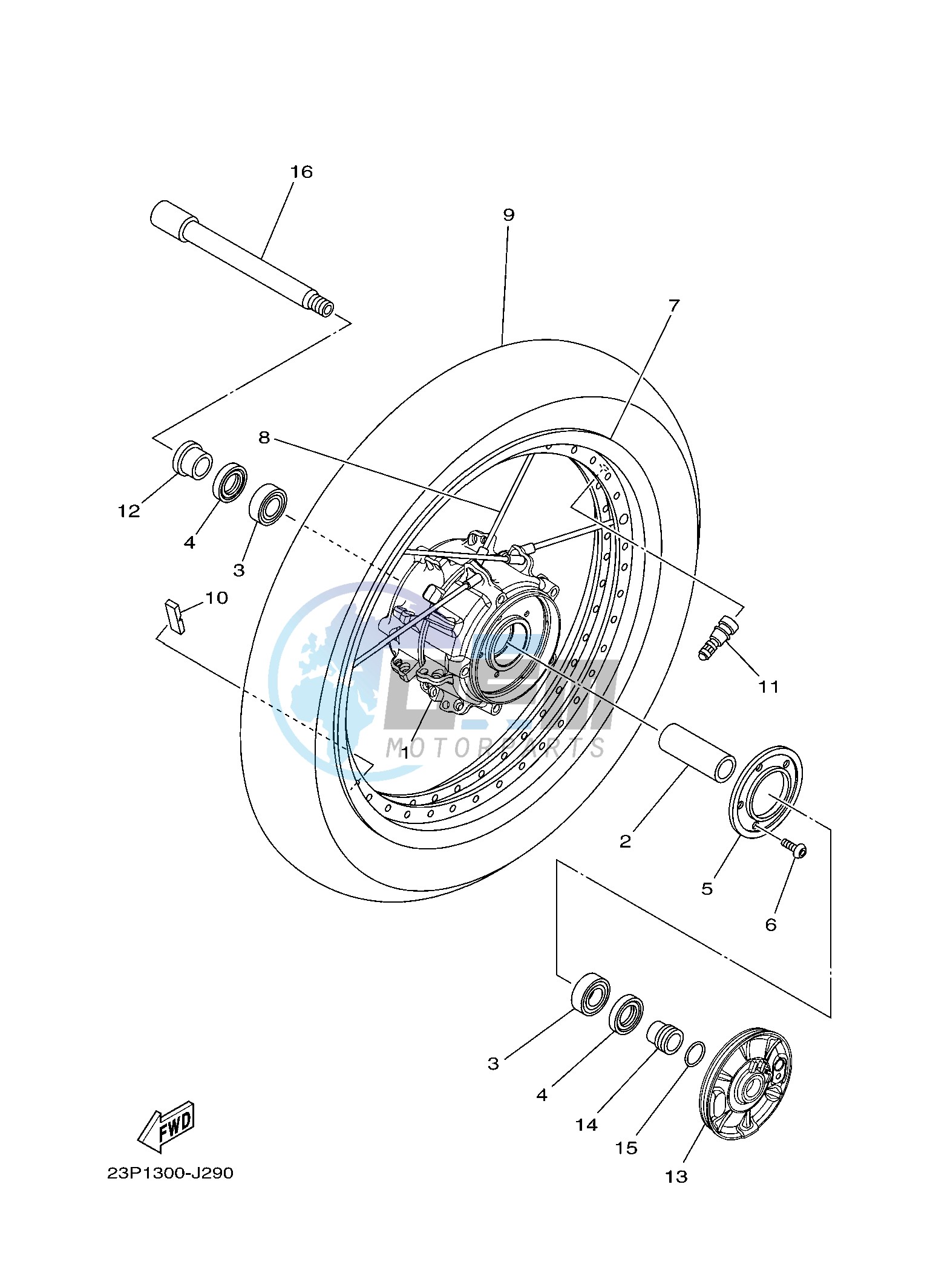 FRONT WHEEL