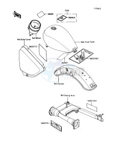 VN750 A [VULCAN 750] (A6-A9) [VULCAN 750] drawing LABEL