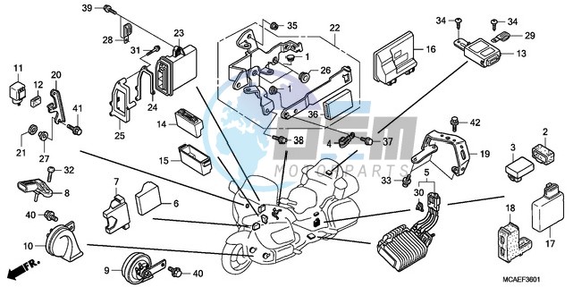 CONTROL UNIT (AIRBAG)