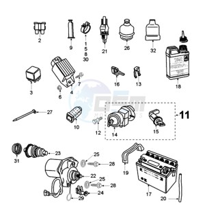 VIVA 2 RDC drawing ELECTRIC PART