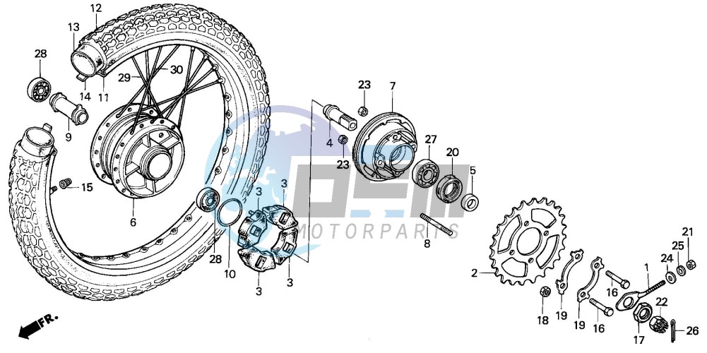 REAR WHEEL