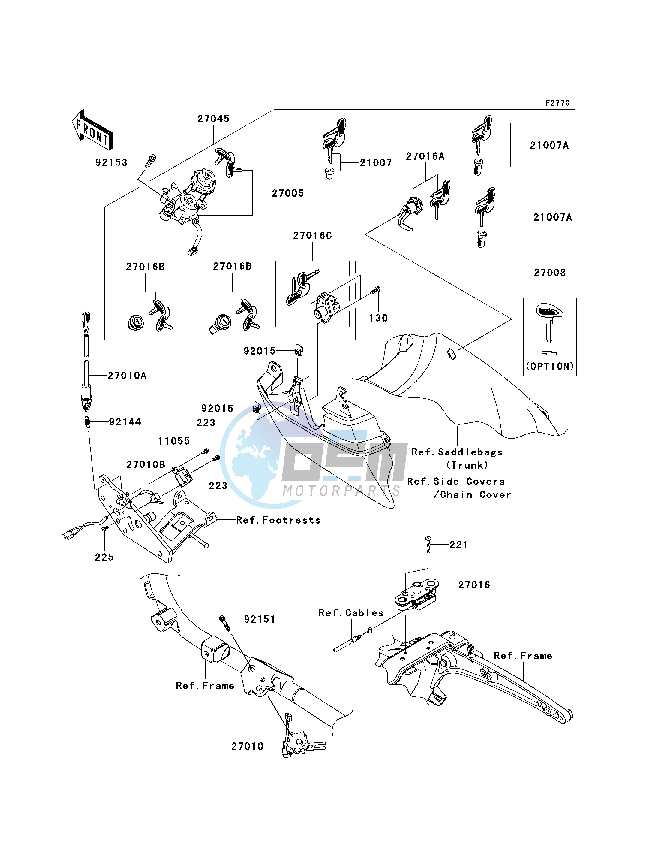 IGNITION SWITCH_LOCKS_REFLECTORS