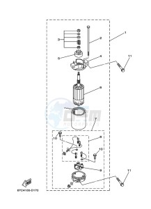 F40BETS drawing STARTING-MOTOR