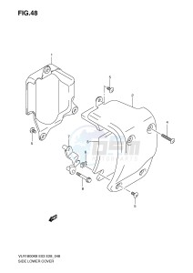 VLR1800 (E3-E28) drawing SIDE LOWER COVER