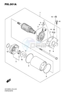 GSX-1300R ABS HAYABUSA EU drawing STARTING MOTOR